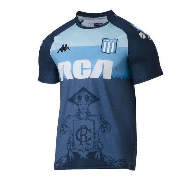 Camiseta Racing Club Replica Tercera Ropa 2018/19 Azul